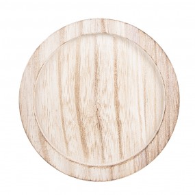 26GL2220 Campana Ø 12x19 cm Trasparente Vetro Legno