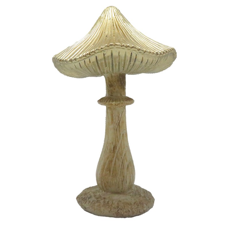 6PR4157 Décoration Champignon 11x9x15 cm Marron Plastique