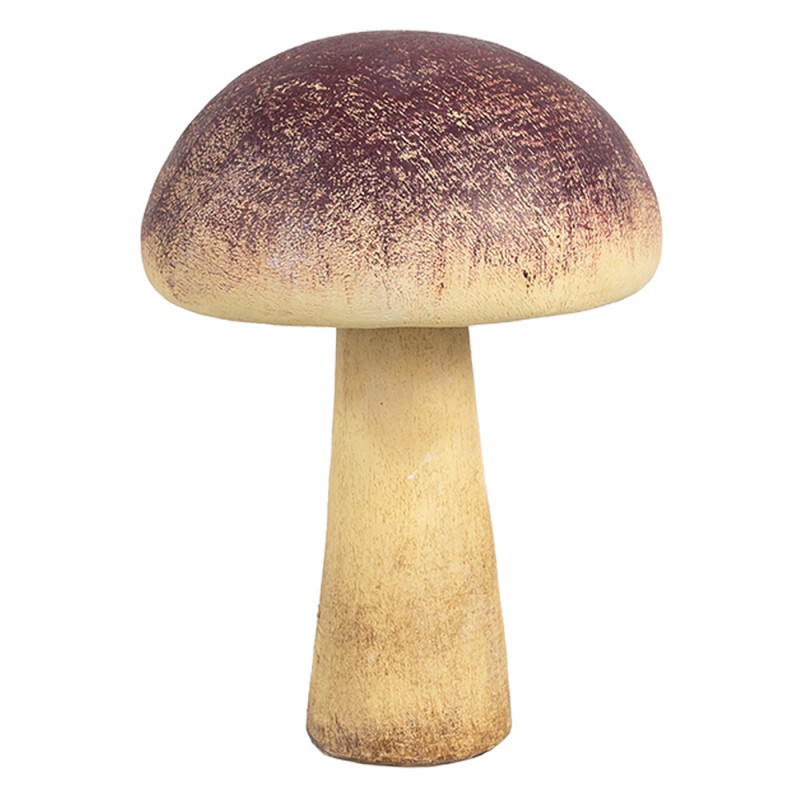 6PR4329 Décoration Champignon Ø11x16 cm Violet Plastique