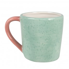 26CEMU0156 Mug 350 ml Green Ceramic Drinking Cup