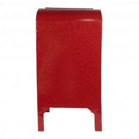 25Y1262 Christmas Decoration Mailbox 33x26x67 cm Red Iron