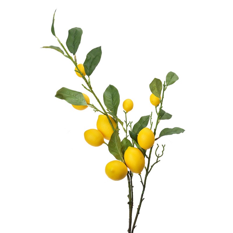 5PL0105 Plante artificielle Citron 102 cm Jaune Plastique