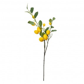 25PL0105 Plante artificielle Citron 102 cm Jaune Plastique