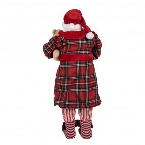 265627 Statuetta decorativa di Natale Babbo Natale  50 cm Rosso Plastica