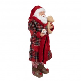 265627 Christmas Decoration Figurine Santa Claus 50 cm Red Plastic