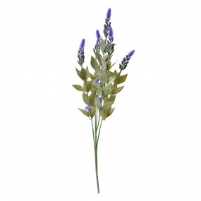 26PL0290 Artificial Flower Lavender 62 cm Purple Plastic