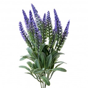 26PL0292 Kunstblume Lavendel 36 cm Violett Kunststoff Kunstpflanze