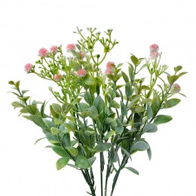 26PL0294 Fleur artificielle 34 cm Vert Plastique Plante artificielle