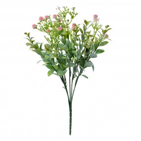 26PL0294 Fleur artificielle 34 cm Vert Plastique Plante artificielle