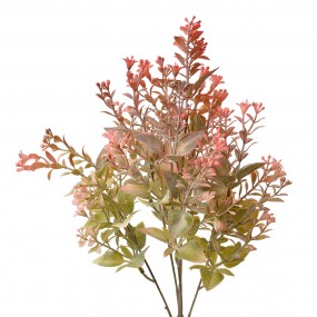 26PL0295 Fleur artificielle 42 cm Orange Plastique Plante artificielle