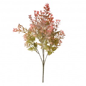 26PL0295 Fleur artificielle 42 cm Orange Plastique Plante artificielle