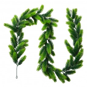 26PL0297 Guirlande de Noël 180 cm Vert Plastique Plante artificielle