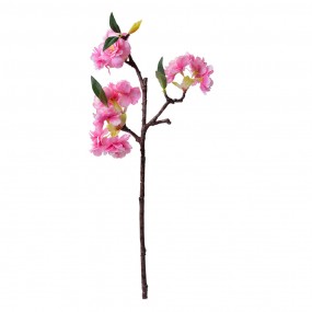 26PL0315 Fiore artificiale 38 cm Rosa Plastica Piante artificiale