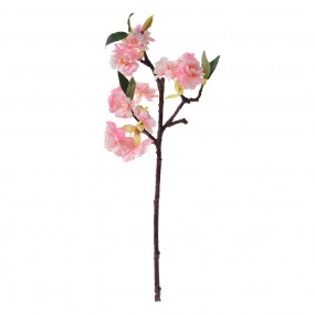 26PL0316 Fiore artificiale 38 cm Rosa Plastica Piante artificiale