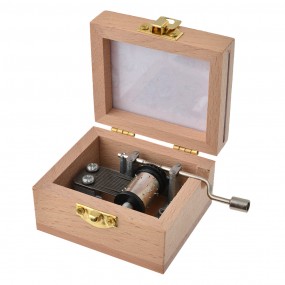 265653 Carillon 9x6x4 cm Rosa Legno