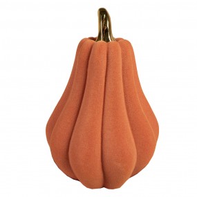 265535 Decoration Pumpkin Ø 13x19 cm Orange Ceramic