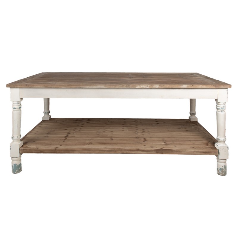 5H0694W Presentation Table 200x100x85 cm White Wood