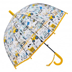 2JZCUM0020Y Children's umbrella Ø 70x65 cm Transparent Plastic Car Kids' umbrella