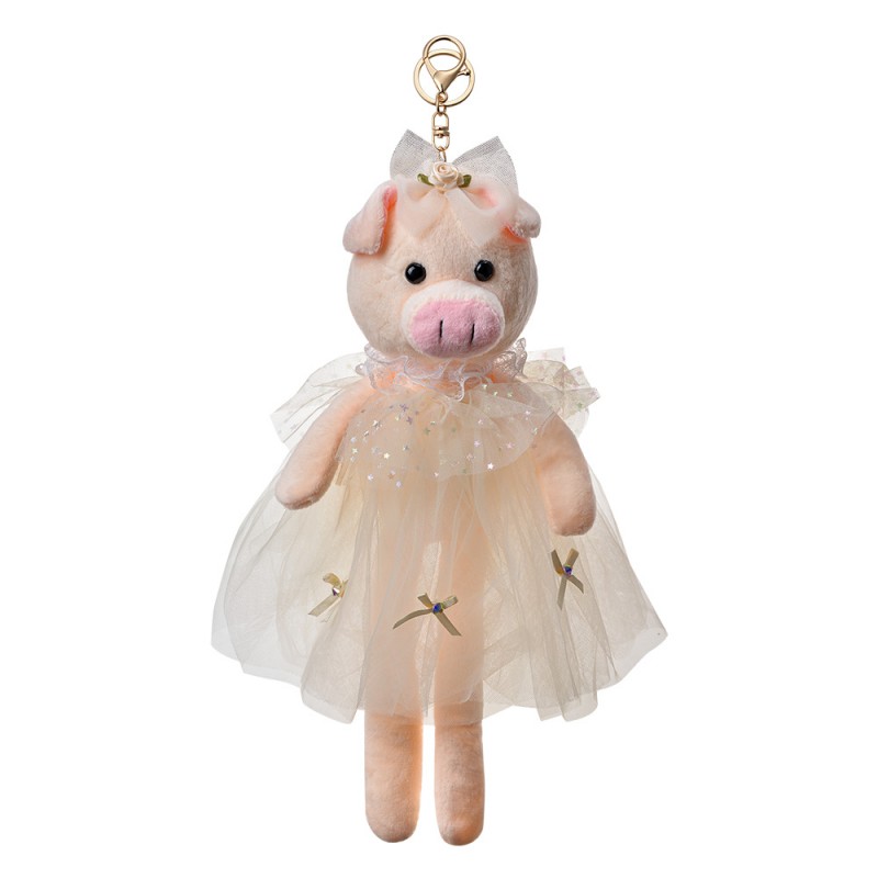 TW0613 Porte-clés Cochon 30 cm Rose Synthétique