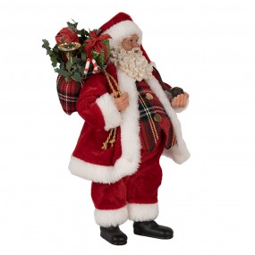 265596 Figure de Noël Père Noël 27 cm Rouge Plastique