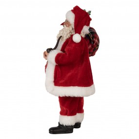 265596 Figure de Noël Père Noël 27 cm Rouge Plastique