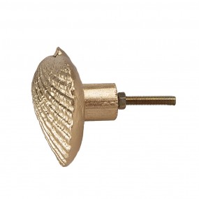 265732 Door Knob Shell 6x4x6 cm Gold colored Plastic