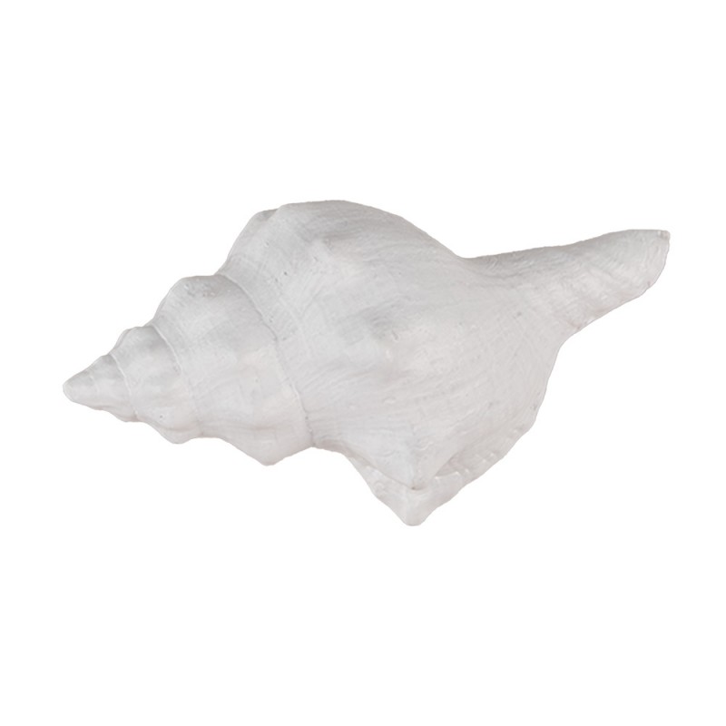 65733 Pomello Conchiglia 10x5x6 cm Bianco Plastica