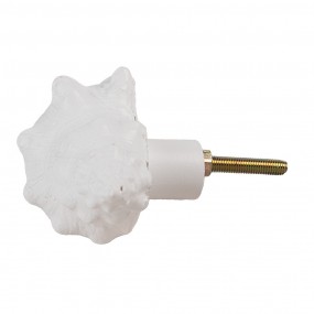 265733 Door Knob Shell 10x5x6 cm White Plastic