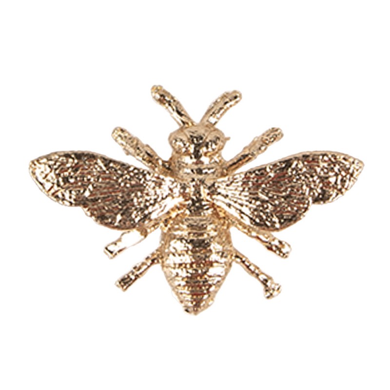 65750 Deurknop Insect 7x3x5 cm Goudkleurig IJzer