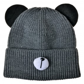 2JZKCA0009 Bonnet enfant Gris Synthétique