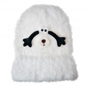 2JZKCA0011 Bonnet enfant Blanc Synthétique Mouton