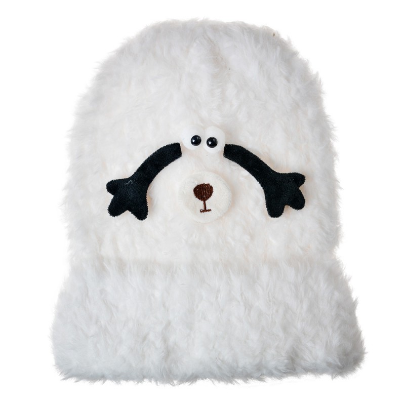 JZKCA0011 Children's Cap White Synthetic Sheep