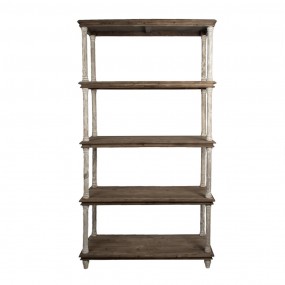 5H0697W Bookcase 110x40x210...