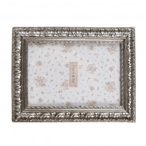 22F1171 Photo Frame 10x15 cm Silver colored Plastic Glass Picture Frame