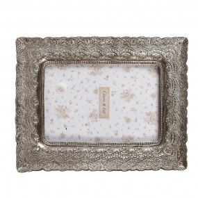 22F1179 Photo Frame 10x15 cm Silver colored Plastic Glass Picture Frame