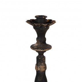 26Y5454 Candelabro 30 cm Nero Color oro Ferro Candeliere