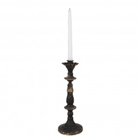 26Y5454 Candelabro 30 cm Nero Color oro Ferro Candeliere