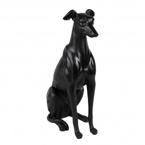 26PR5069 Decorative Dog Figurine 20x10x30 cm Black Plastic