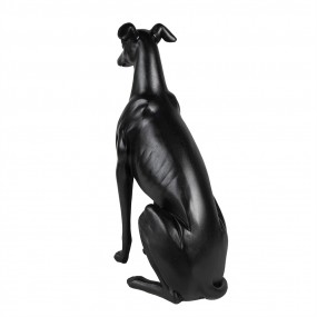 26PR5069 Figurine de chien décorative 20x10x30 cm Noir Plastique