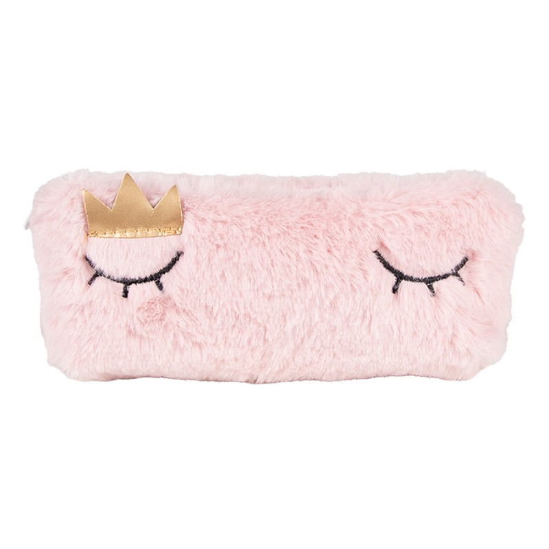 JZWA0204 Wallet 21x10 cm Pink Synthetic Eyes Makeup Bag