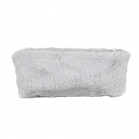 2JZWA0205 Wallet 21x10 cm Grey Synthetic Eyes Makeup Bag