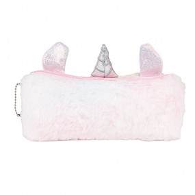 2JZWA0207 Wallet 21x14 cm Pink Synthetic Unicorn Makeup Bag