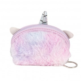 2JZWA0210 Wallet 12x9 cm Pink Synthetic Unicorn Makeup Bag