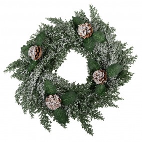 265776 Christmas wreath Ø 40 cm Green Plastic