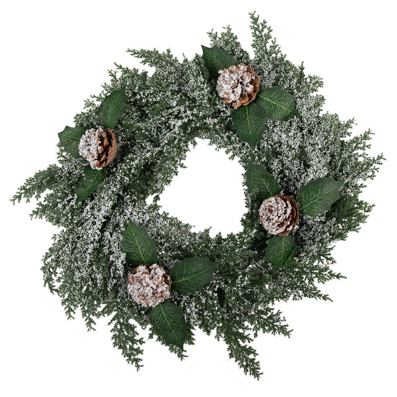 65776 Christmas wreath Ø 40 cm Green Plastic