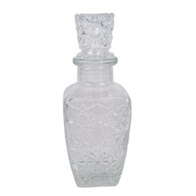 26GL4894 Bouteille décorative 125 ml Transparent Verre