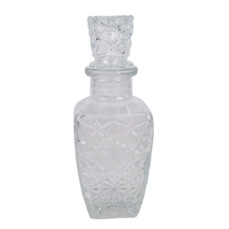 6GL4894 Decoratie Fles 125 ml Transparant Glas