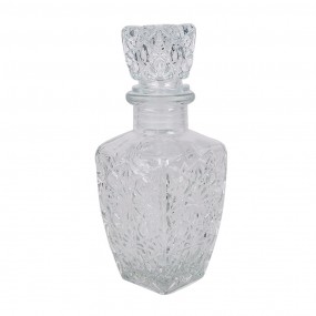 26GL4894 Decoratie Fles 125 ml Transparant Glas