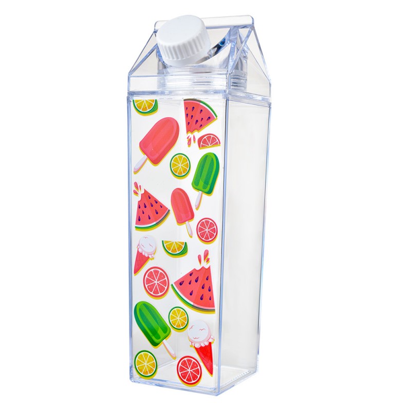 65701 Water bottle 500 ml Transparent Plastic Ice Cream