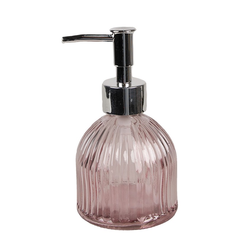 6GL4899GO Soap Dispenser 225 ml Pink Glass Soap Pump